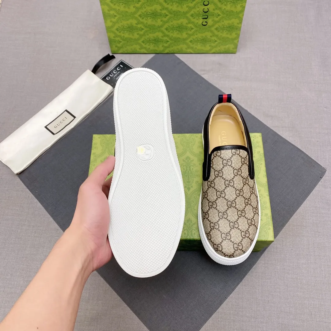 p360 The official website synchronizes the 1:1 replica🇮🇹🇮🇹"GUCCI"🔍🔍for sale at the men's 2025 counter simultaneously, 1:1 large G font, high-end 3D pattern, fashionable and casual, comfortable and breathable personality, the first choice for trendy men, imported sheepskin lining, comfortable, breathable and fashionable Trendy, a must-have for trendy men, soles: Original soles specially provided by the original factory, exclusive movable molded soles are super comfortable, original factory goods, 🔍🔍high quality, you can enter and leave the counter at will, 38-44, (45 can be customized, non-returnable or exchangeable) available from stock, you deserve it No. 005